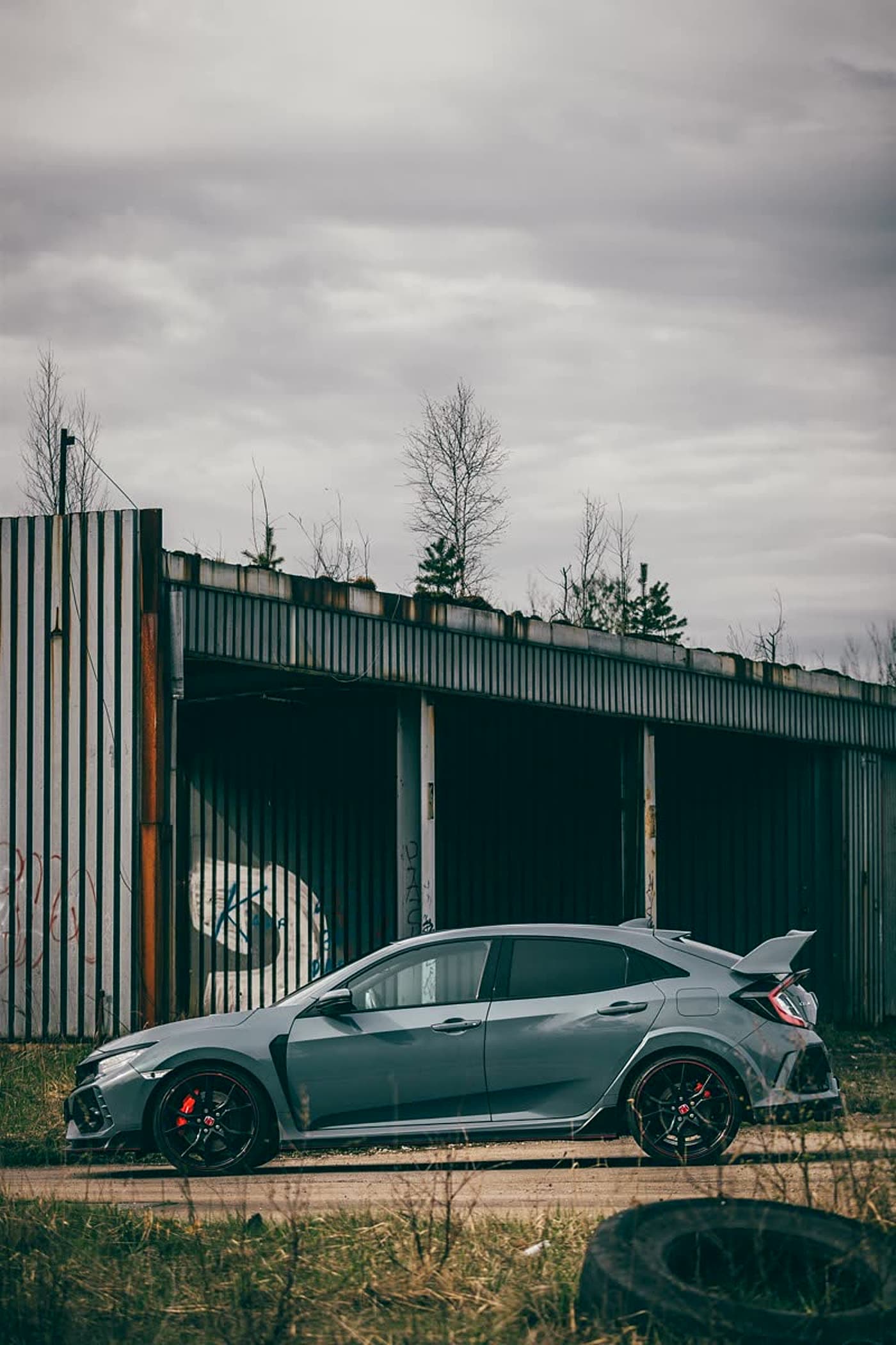 The same wheel after decontamination and coating